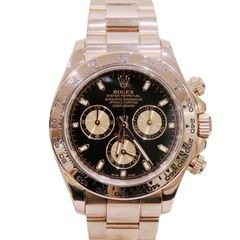 ROLEX (ロレックス) コスモグラフデイトナ 腕時計 116505 ブラック&ピンク ERG オイスター 付属品完品 中古 S-016 銀座店