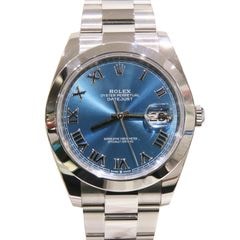 ROLEX (å) ǥȥ㥹41 ӻ 126300 ֥롼 SS  °ʴ ̤ S-107 Ź