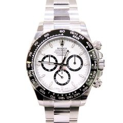 ROLEX (ロレックス) コスモグラフデイトナ 腕時計 126500LN ホワイト SS オイスター 未調整 付属品完品 未使用 S-087 銀座店