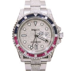 ROLEX (å) GMTޥ ӻ 116710LN ե륫 SS  S-054 Ź