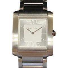Cartier（カルティエ） タンクフランセーズ 日本限定 WSTA0086 シルバーダイヤル　中古SA品　AL-626（中野店）　