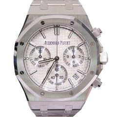AUDEMARS PIGUET (オーデマ ・ピゲ) ロイヤルオーク クロノグラフ 腕時計 26240ST.OO.1320ST.07 シルバー SS 付属品完品 未使用 S-119 銀座店