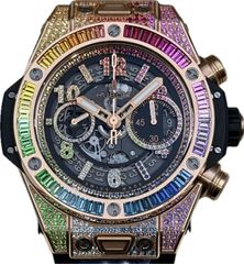 HUBLOT(ウブロ) ビッグ・バン ウニコ キングゴールド 411.OX.9910.LR.0999 レインボー 2019年12月 中古品 心斎橋店 ST--270