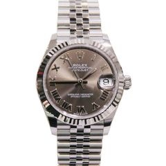 ROLEX (ロレックス) デイトジャスト31 腕時計 278274 グレーローマン SS/WG ジュビリー 未調整 付属品完品 未使用 T-167 銀座店