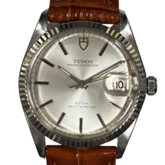 TUDOR(チューダー) プリンスオイスターデイト 9071/4 SS×WG 社外レザーベルト付き 中古品 本体のみ　AL-657（中野店）