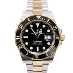 ROLEX (ロレックス) サブマリーナーデイト 腕時計 126613LN ブラック SS/YG オイスター 付属品完品 中古 S-209 銀座店