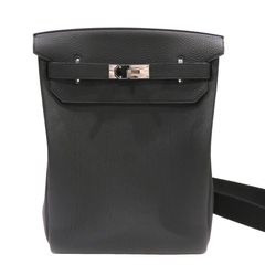 HERMES (エルメス) ケリーアッカドGM ショルダーバッグ ブラック(シルバー金具) トゴ W刻印 ランクA R93 銀座店