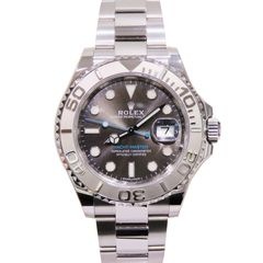 ROLEX (ロレックス) ヨットマスター40 腕時計 116622 スレート SS/Pt オイスター 未調整 付属品完品 中古美品 S-238 銀座店