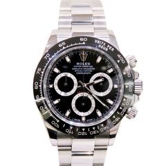 ROLEX (ロレックス) コスモグラフデイトナ 腕時計 116500LN ブラック SS オイスター 付属品完品 中古 S-262 銀座店