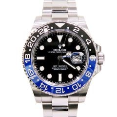 ROLEX (ロレックス) GMTマスター 腕時計 126710BLNR ブラック バットマン SS オイスター 付属品完品 中古 S-264 銀座店