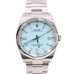 ROLEX (ロレックス) オイスターパーペチュアル36 腕時計 126000 ターコイズ SS オイスター 未調整 付属品完品 新品同様 S-266 銀座店
