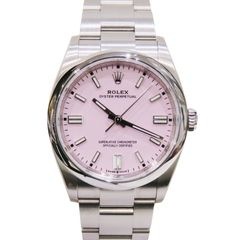 ROLEX (ロレックス) オイスターパーペチュアル36 腕時計 126000 キャンディピンク SS オイスター 付属品完品 中古 T-002 銀座店