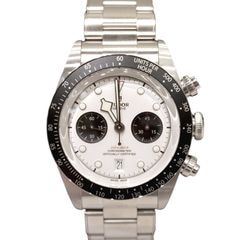 TUDOR (チューダー) ブラックベイ クロノ 腕時計 M79360N-0002 ホワイト SS 完品 中古美品 W-019 銀座店