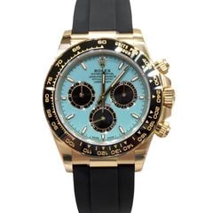 ROLEX (ロレックス) コスモグラフデイトナ 腕時計 126518LN ターコイズ YG/オイフレD.F 完品 未使用 T-014 銀座店