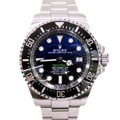 ROLEX (ロレックス) シードゥエラー ディープシー 腕時計 136660 Dブルー SS オイスター 付属品完品 中古 T-033 銀座店