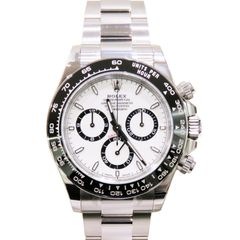 ROLEX (ロレックス) コスモグラフデイトナ 腕時計 126500LN ホワイト SS オイスター 未調整 付属品完品 未使用 T-244 銀座店