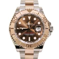 ROLEX (ロレックス) ヨットマスター 腕時計 126621 チョコ SS/ERG オイスター 付属品完品 未使用 W-226 銀座店