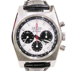 ZENITH (˥) ץ A384 ХХ 50th˥С꡼ ӻ 03.A384.400/21.C815 ۥ磻 SS/쥶 °ʴ  W156 Ź