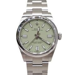 ROLEX (ロレックス) オイスターパーペチュアル41 腕時計 134300 ピスタチオ SS オイスター コマ未調整 付属品完品 未使用 U-012 銀座店