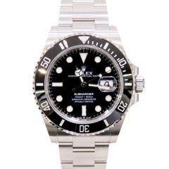 ROLEX (ロレックス) サブマリーナーデイト 腕時計 126610LN ブラック SS オイスター 付属品完品 未使用 T-066 銀座店