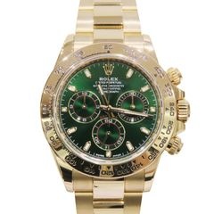 ROLEX (ロレックス) コスモグラフデイトナ 腕時計 116508 グリーン YG オイスター 未調整 付属品完品 中古美品 T-091 銀座店