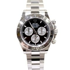 ROLEX (ロレックス) コスモグラフデイトナ 腕時計 126509 ブラック＆スチール WG オイスター 未調整 新品同様 U-136 銀座店