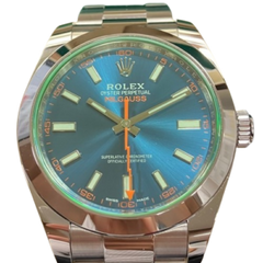 ROLEX(ロレックス)  ミルガウス　Zブルー　116400GV　新品同様品　AL-732（中野店）