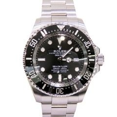 ROLEX (ロレックス) シードゥエラー ディープシー 腕時計 126660 ブラック SS オイスター 未調整 付属品完品 中古美品 T-114 銀座店