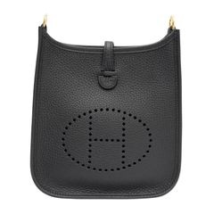 HERMES (エルメス) エヴリンTPM ブラック(ゴールド金具) トリヨン W刻印 未使用 P261 銀座店