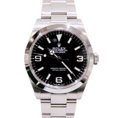 ROLEX (ロレックス) エクスプローラー 腕時計 224270 ブラック SS オイスター 付属品完品 中古美品 T-127 銀座店
