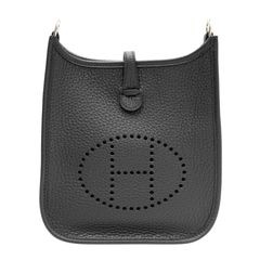 HERMES (エルメス) エヴリンTPM ブラック(シルバー金具) トリヨン K刻印 未使用 Q26 銀座店