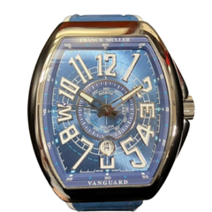 FRANCK MULLER　ヴァンガード・マリナー　V45SCDTYTMAR　ACAC	革ベルト　中古美品　AL-748（中野店）
