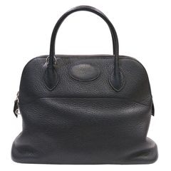 HERMES (エルメス) ボリード31 ショルダーバッグ ハンドバッグ ブラック(シルバー金具) トリヨン □Ｊ刻印 ランクA R230 銀座店