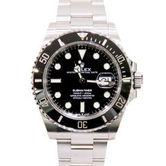 ROLEX (ロレックス) サブマリーナーデイト 腕時計 126610LN ブラック SS オイスター 未調整 付属品完品 新品同様 T-205 銀座店
