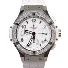 HUBLOT (ウブロ) ビッグ・バン 腕時計 341.SE.230.RW.114 ホワイト SS ラバーベルト 付属品完品 中古 U-040 銀座店