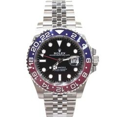 ROLEX (ロレックス) GMTマスター 腕時計 126710BLRO ブラック SS オイスター 未調整 付属品完品 未使用 T-251 銀座店