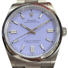 ROLEX(ロレックス) オイスターパーペチュアル36 126000 ラベンダー  中古美品　AL-768 (中野店)