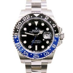 ROLEX (ロレックス) GMTマスター 腕時計 126710BLNR ブラック SS オイスター 未調整 付属品完品 新品同様 T-269 銀座店