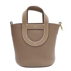 HERMES (エルメス) インザループPM(18) エトゥープ/ゴールド金具 トリヨン B刻印 未使用 S70 銀座店