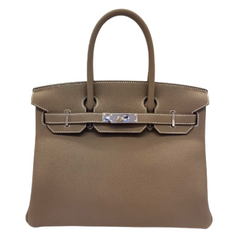 HERMES(エルメス) バーキン30 エトゥープ/SV金具 トゴ Y刻 中古A (上野店)