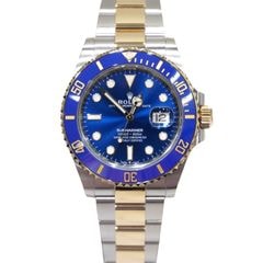 ROLEX (ロレックス) サブマリーナーデイト 腕時計 126613LB ブルー SS/YG オイスター 未調整 新品同様 U-077 銀座店