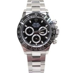 ROLEX (ロレックス) コスモグラフデイトナ 腕時計 116500LN ブラック SS オイスター 未調整 付属品完品 新品同様 U-078 銀座店