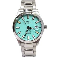 BALL WATCH(ボール ウォッチ) エンジニア マーベライト クロノメーター 腕時計 NM9026C-S44CJ-TQR ターコイズ SS 付属品完品 中古 U-081 銀座店