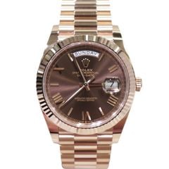 ROLEX (ロレックス) デイデイト40 腕時計 228235 チョコローマン ERG 付属品完品 新品同様 U-216 銀座店