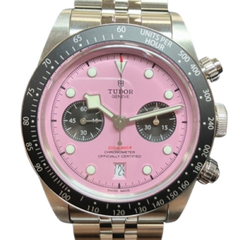 TUDOR（チューダー）　ブラックベイクロノ　79360N　　保管傷あり　未使用品　AE-54（中野店）