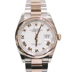 ROLEX (ロレックス) デイトジャスト36 腕時計 126201 ホワイトローマン SS/ERG オイスター 未調整 付属品完品 中古美品 U-102 銀座店