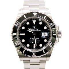 ROLEX (ロレックス) サブマリーナーデイト 腕時計 126610LN ブラック SS オイスター 未調整 付属品完品 未使用 U-137 銀座店