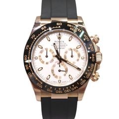 ROLEX (ロレックス) コスモグラフデイトナ 腕時計 116515LN アイボリー ERG オイスターフレックス 中古美品 U-223 銀座店