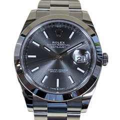 ROLEX (ロレックス) デイトジャスト41 126300 スレート 未使用品 完品 AE-62（中野店）