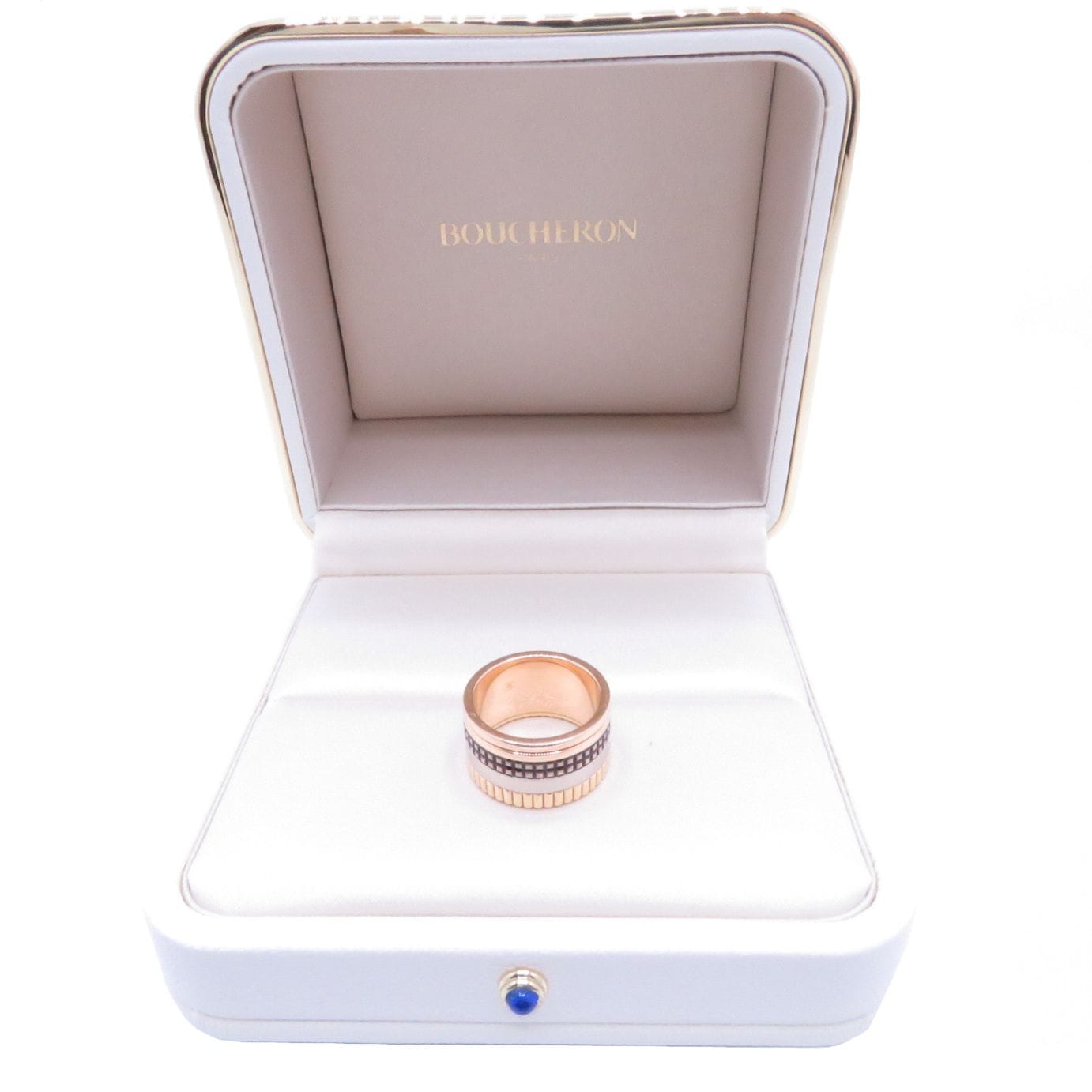 BOUCHERON ブシュロン (型名:JSL00097) キャトル クル ド パリ ソリテール リング プラチナム